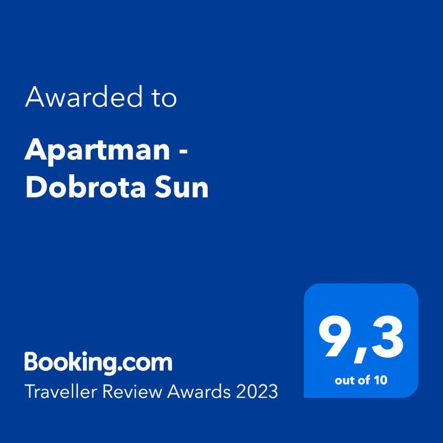 Apartman - Dobrota Sun Apartment Kotor Luaran gambar